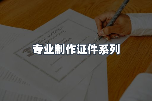 专业制作证件系列